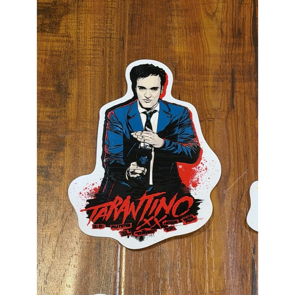 4 x Tarantino 6-Piece (24 Total) Sticker Set Pulp Fiction Reservoir Dogs & More! - Picture 3 of 12